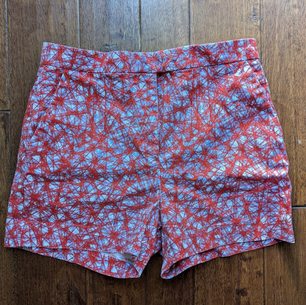 Cos Red Bermuda Shorts